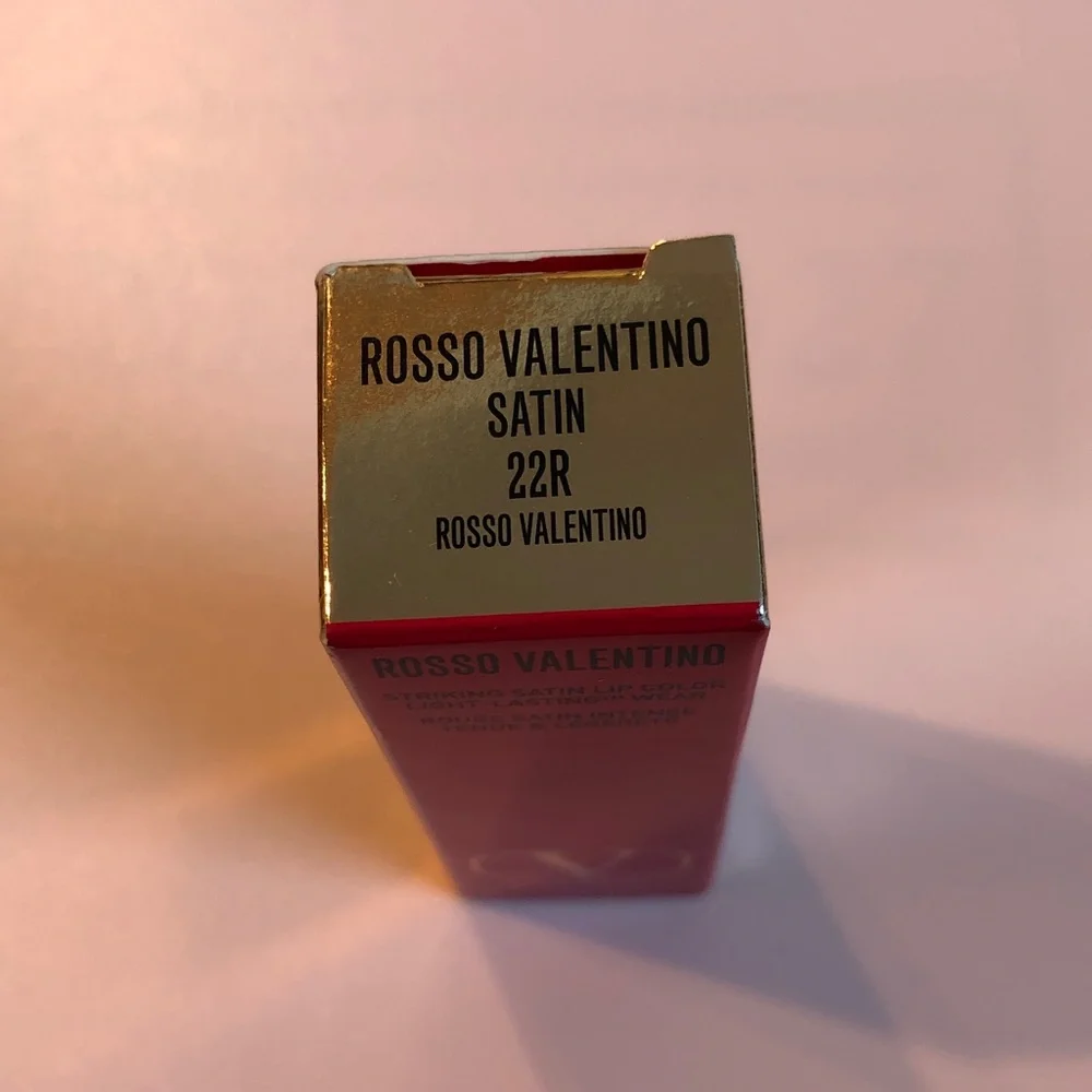 Authentic in box Valentino Rosso Satin Lip Color - Rouge Satin